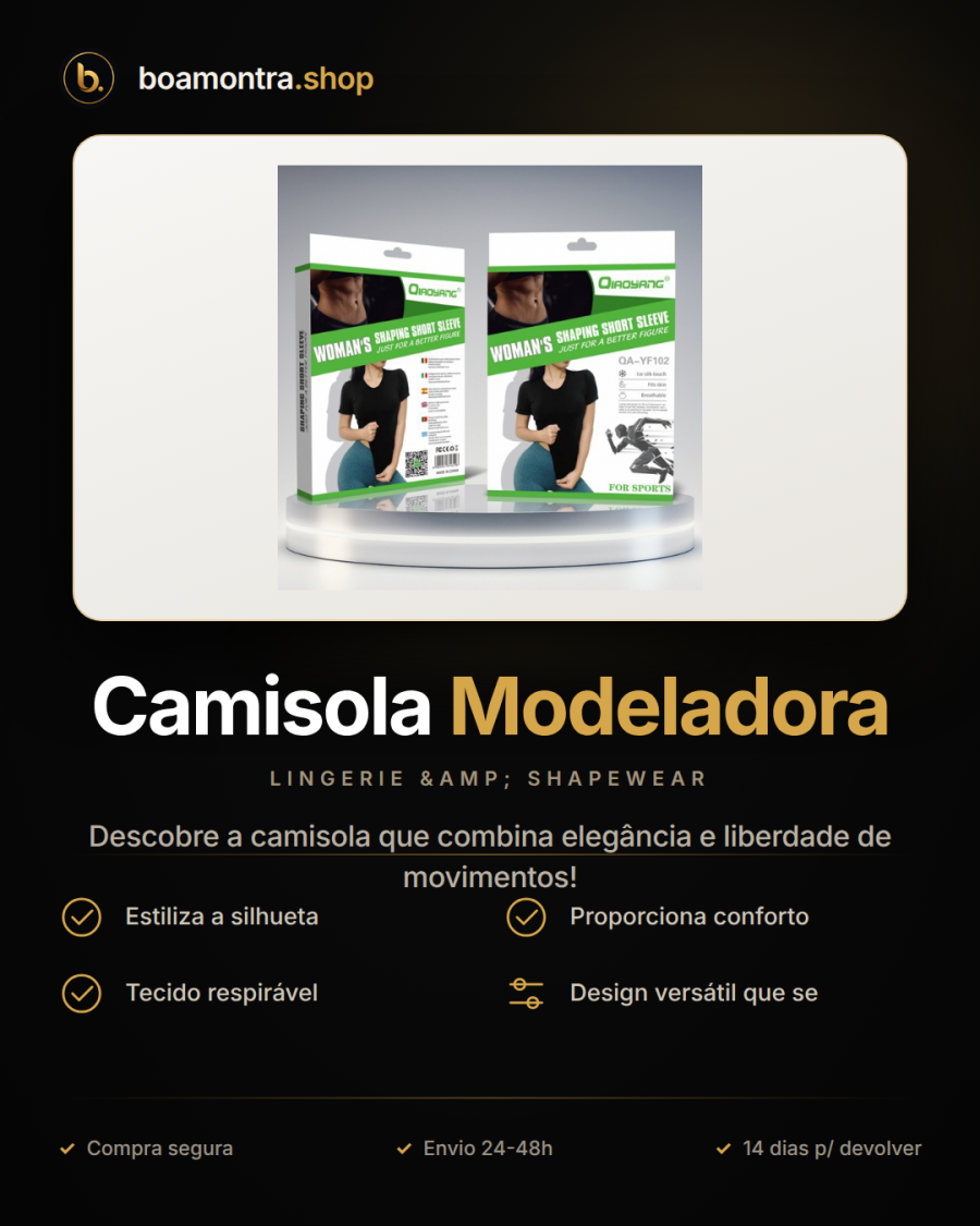 Conforto e Estilo com Camisola Modeladora