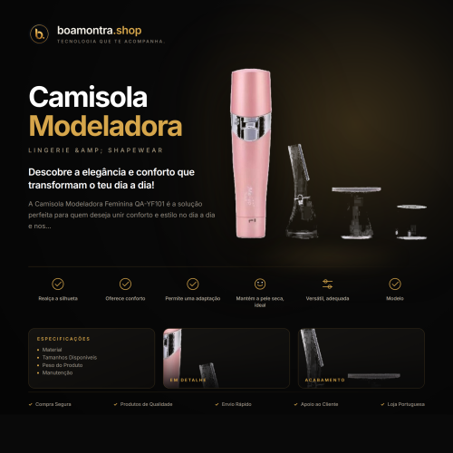 Realça a silhueta com Camisola Modeladora