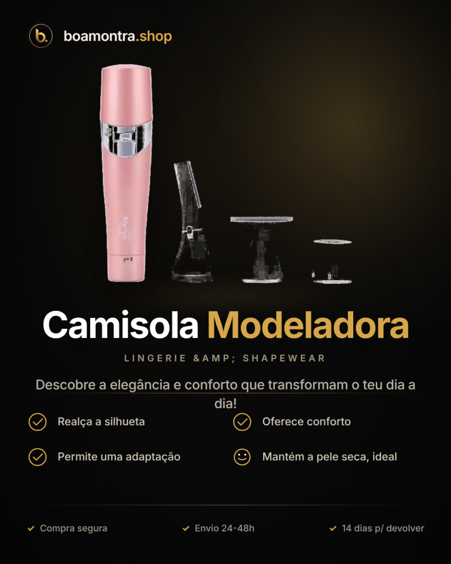 Realça a silhueta com Camisola Modeladora
