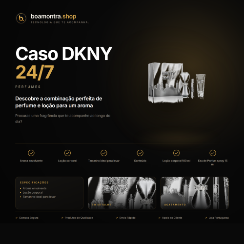Fragrância e Cuidado: Caso DKNY 24/7