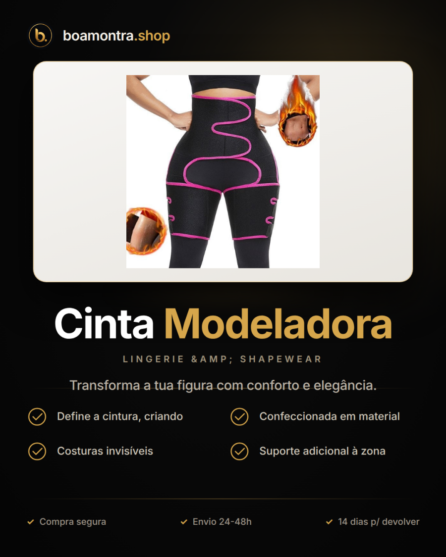 Define a tua silhueta com Cinta Modeladora