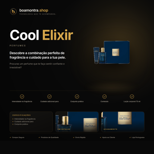 Sente a intensidade com Cool Elixir