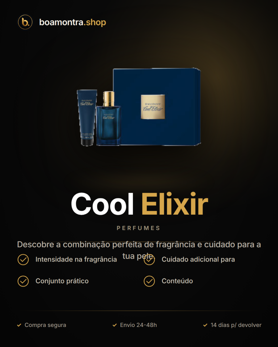 Sente a intensidade com Cool Elixir