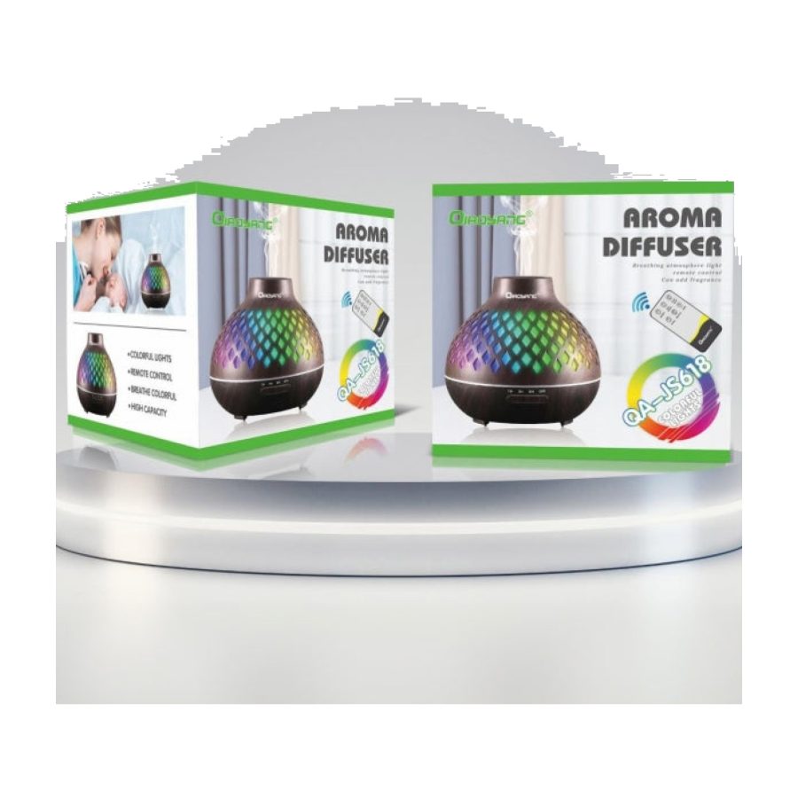 Cria um ambiente relaxante com difusor de aromas