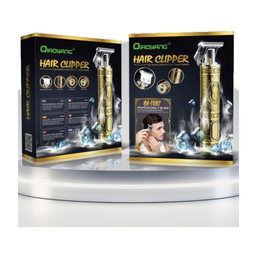 Corte Preciso com Elegância Dourada