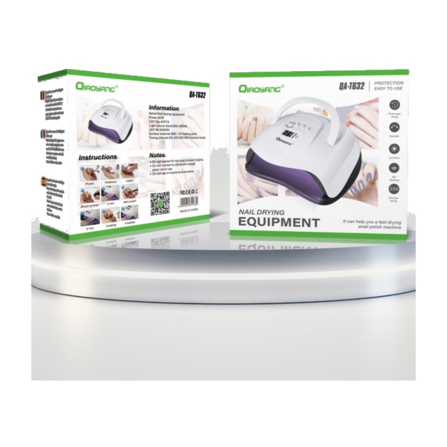 Secagem Rápida com Forno UV LED 80W