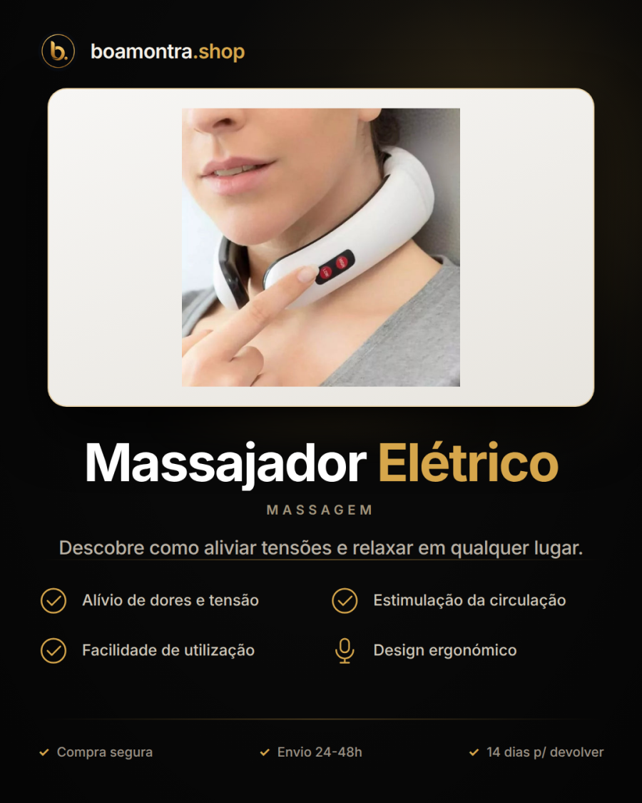 Alívio e Relaxamento com Massajador Elétrico