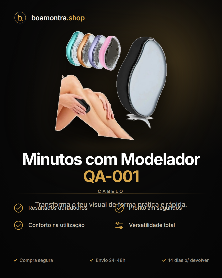 Cachos Definidos em Minutos com Modelador QA-001