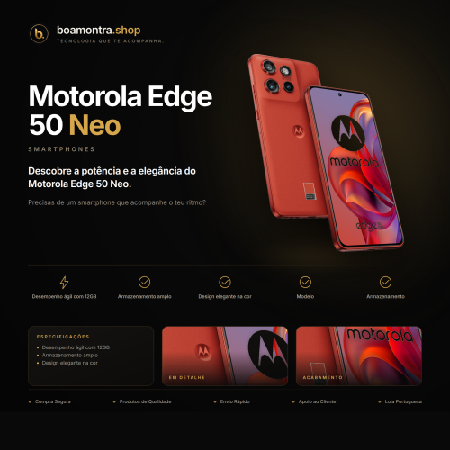 Desempenho Ágil com Motorola Edge 50 Neo