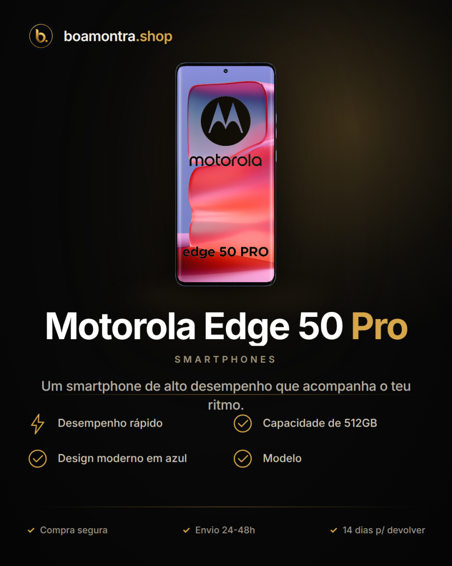 Desbloqueia o teu potencial com Motorola Edge 50 Pro