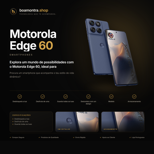 Desbloqueia a Criatividade com Motorola Edge 60
