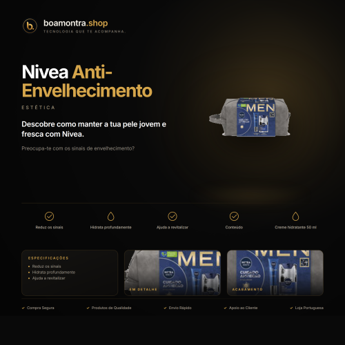 Cuida da tua pele com Nivea Anti-Envelhecimento