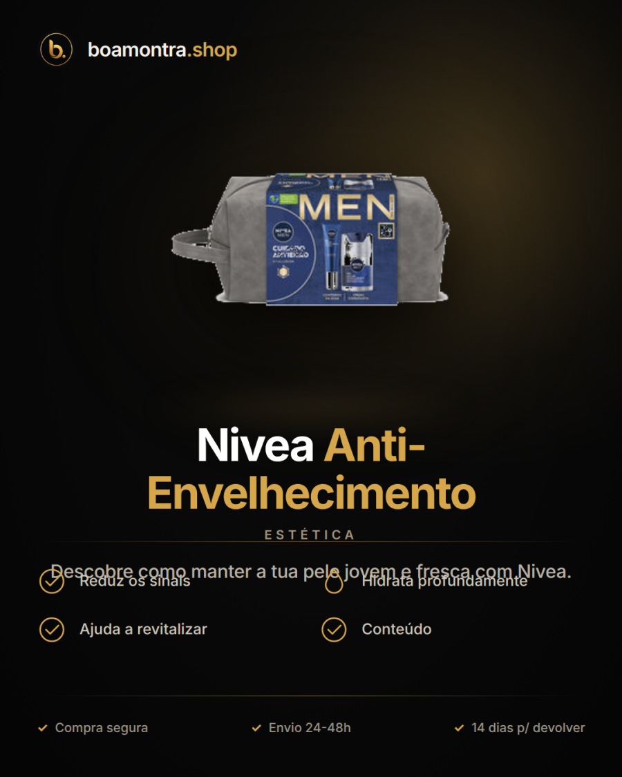 Cuida da tua pele com Nivea Anti-Envelhecimento