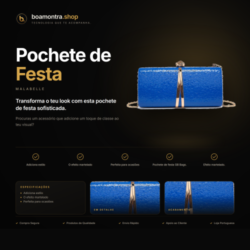 Estilo e Elegância com Pochete de Festa