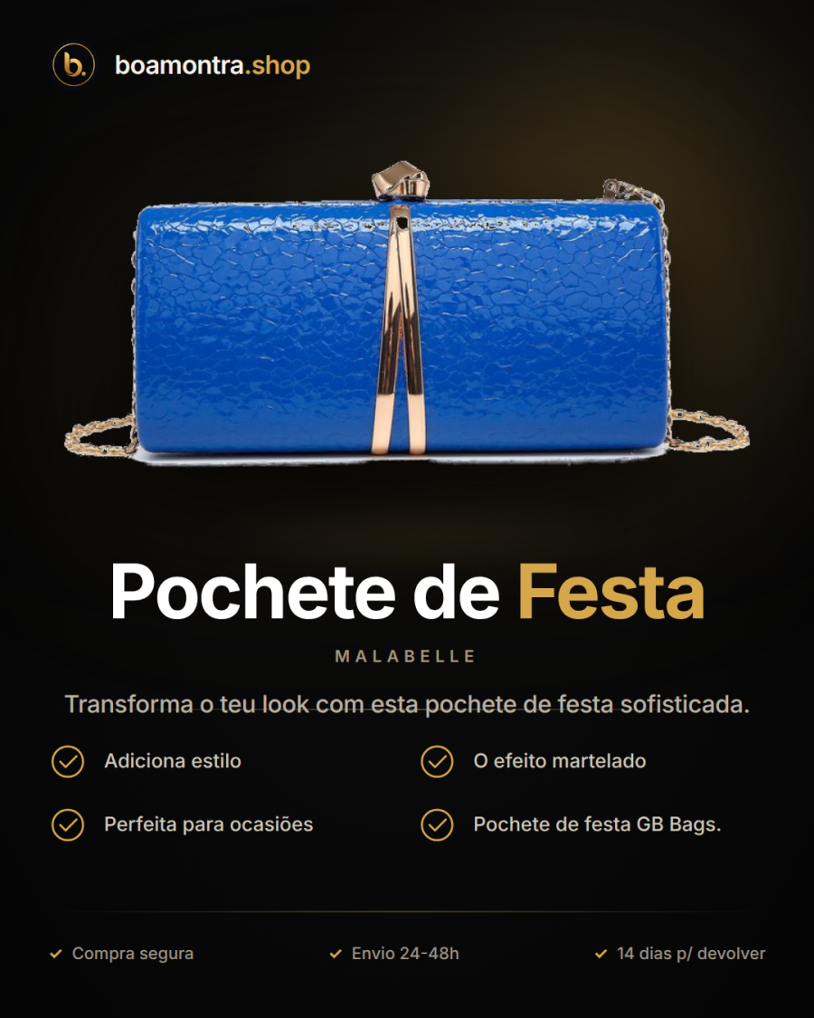 Estilo e Elegância com Pochete de Festa