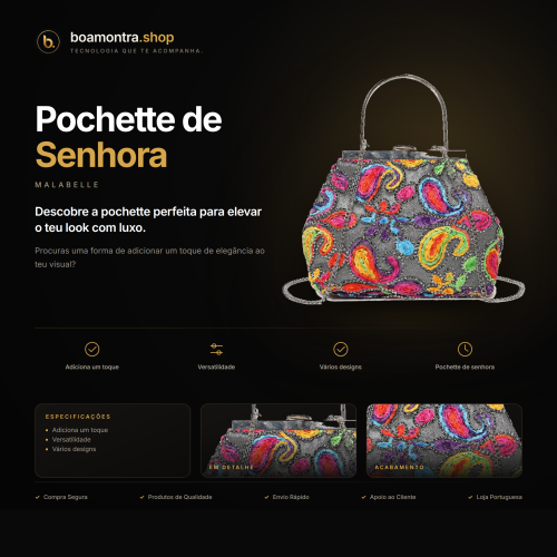 Estilo e Elegância com Pochette de Senhora