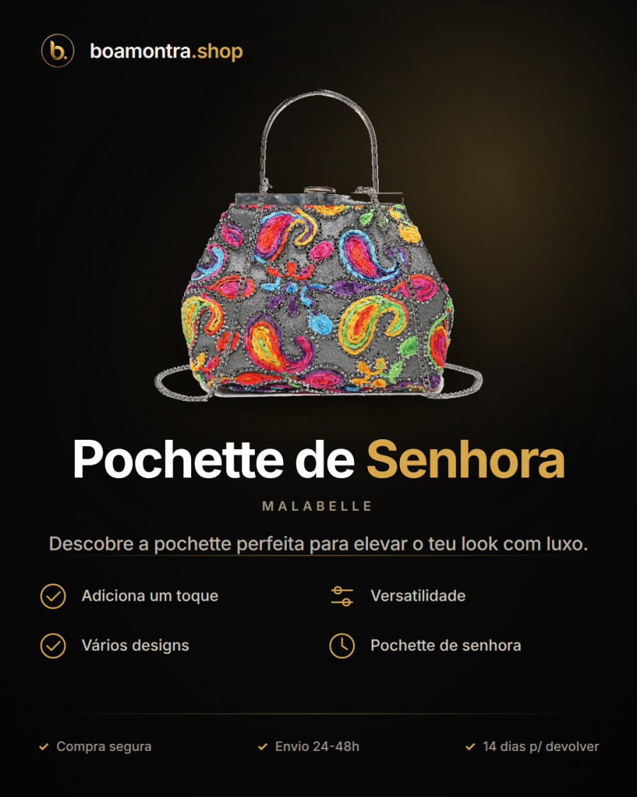 Estilo e Elegância com Pochette de Senhora