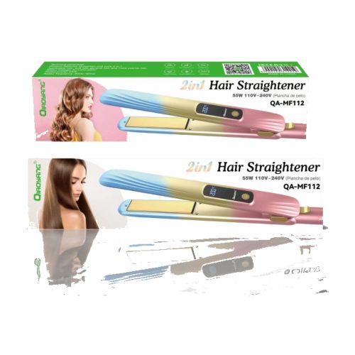Transforma o Teu Cabelo com Prancha 2-em-1