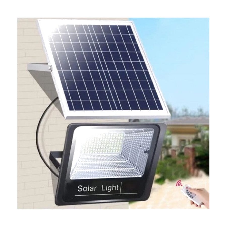 Ilumina o teu espaço com Projetor Solar LED 600W