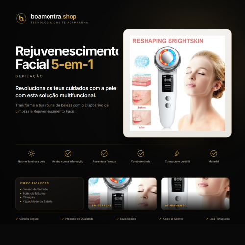 Rejuvenescimento Facial 5-em-1