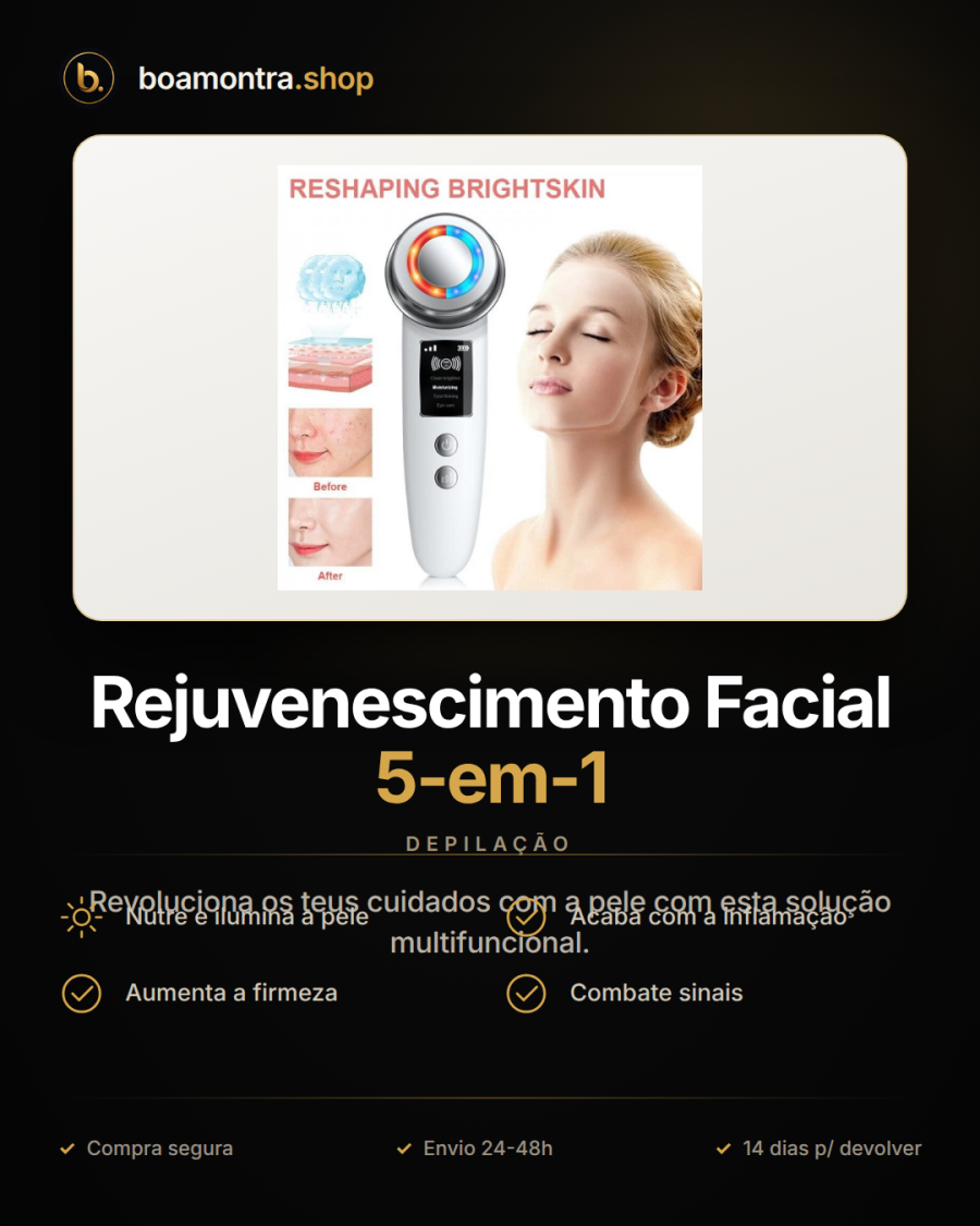Rejuvenescimento Facial 5-em-1