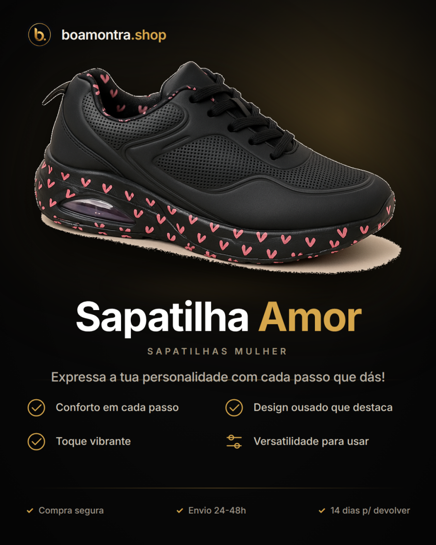 Conforto e Estilo com Sapatilha Amor