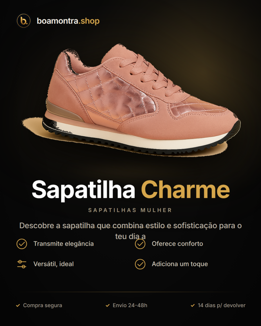 Elegância e Conforto com Sapatilha Charme