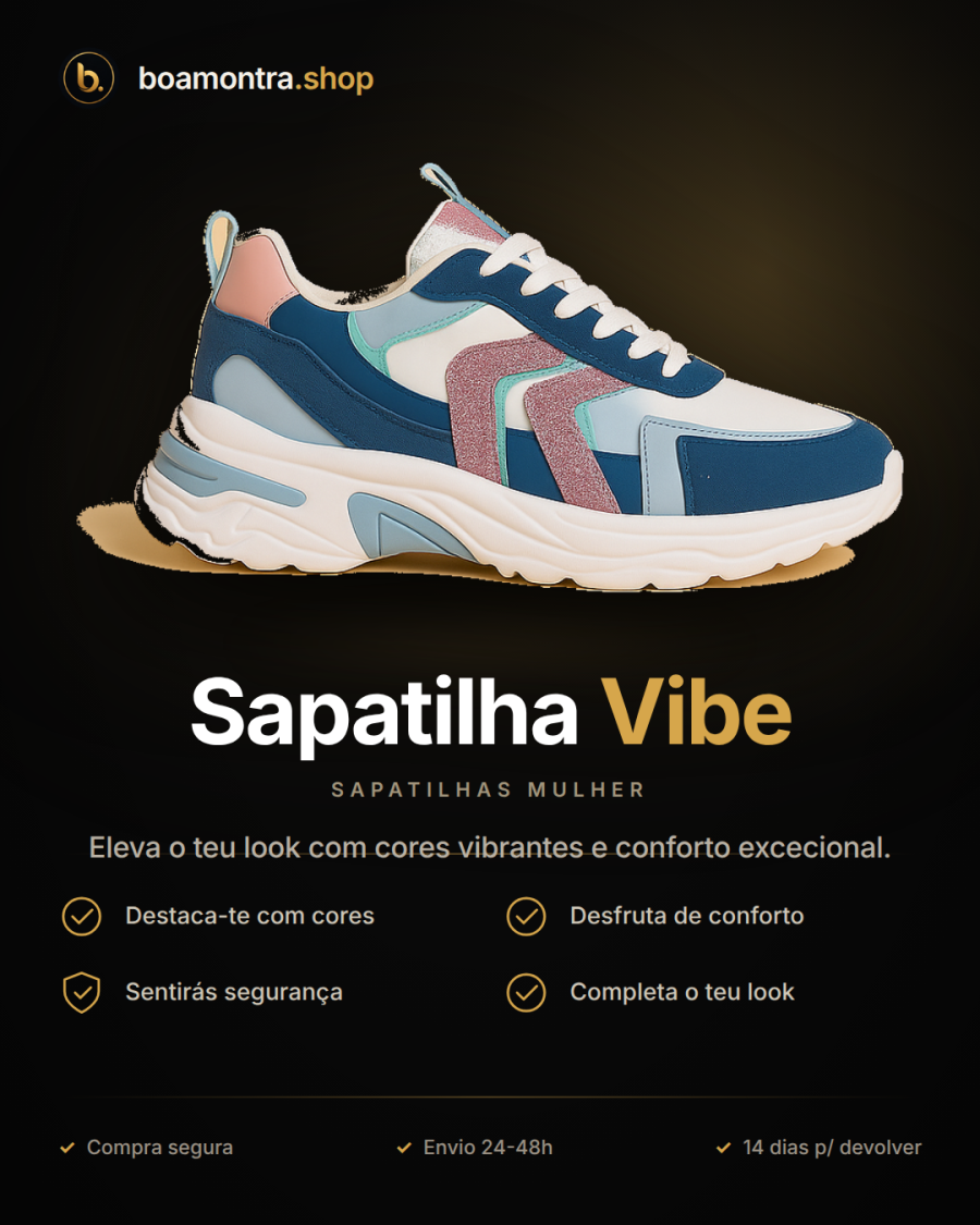 Estilo e Conforto com Sapatilha Vibe