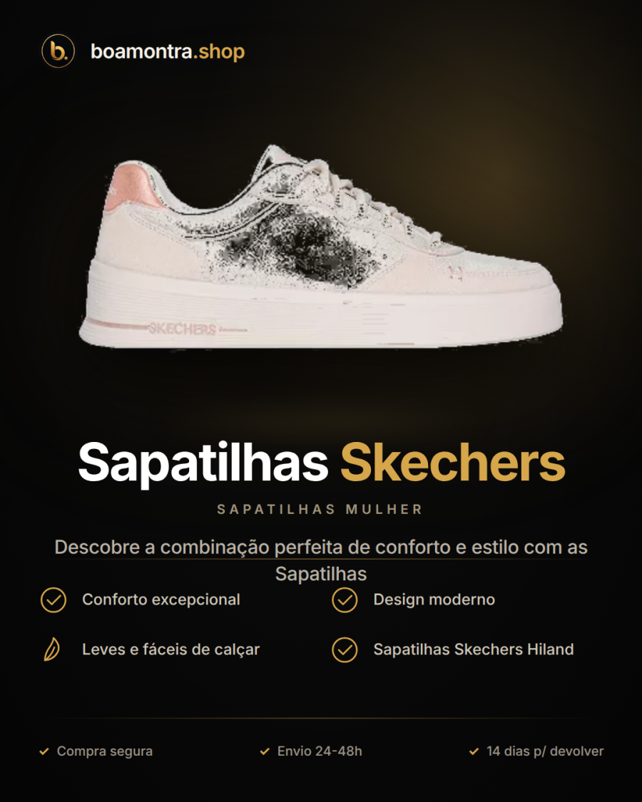 Conforto e Estilo com Sapatilhas Skechers
