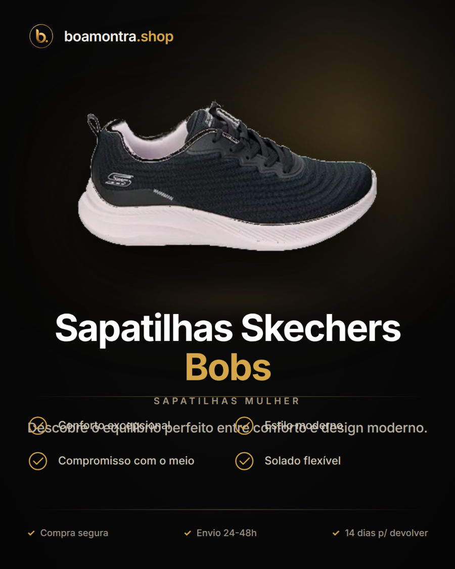 Conforto e Estilo com Sapatilhas Skechers Bobs