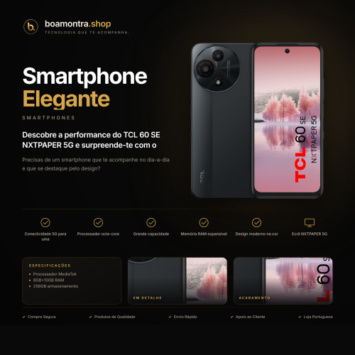 Conectividade 5G com Smartphone Elegante