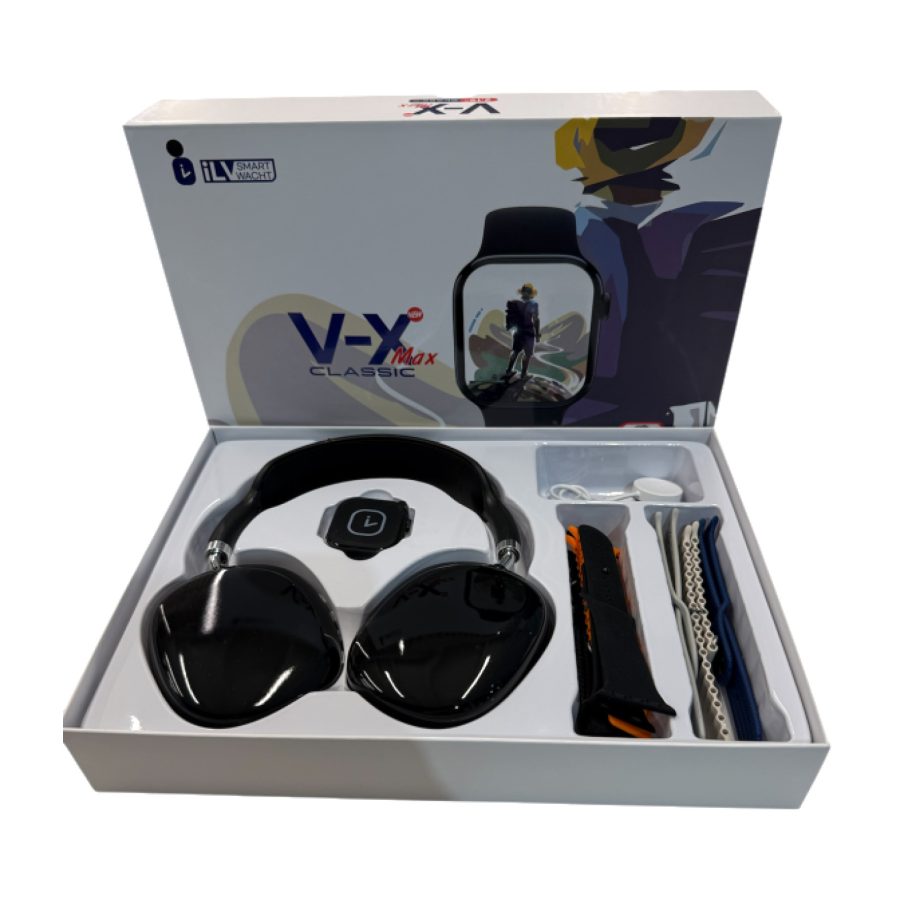 Estilo e Conectividade com Smartwatch V-X Max