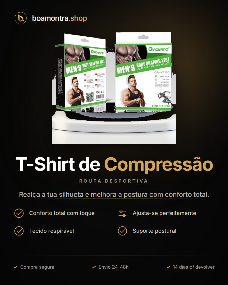 Conforto e Estilo com T-Shirt de Compressão