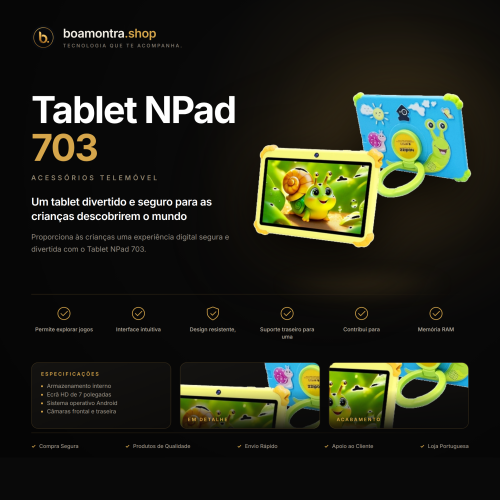 Explora o Digital com o Tablet NPad 703