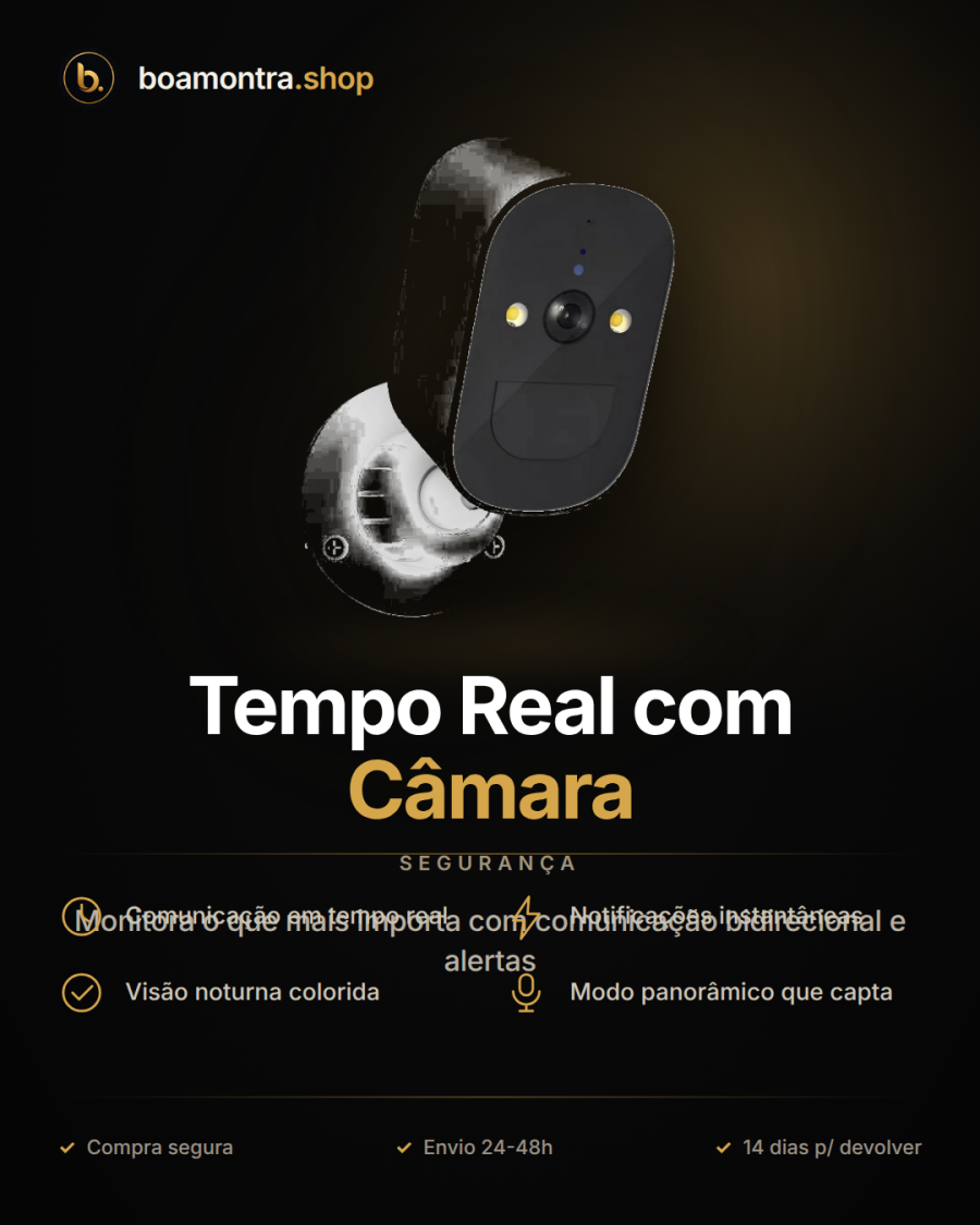 Segurança em Tempo Real com Câmara Inteligente