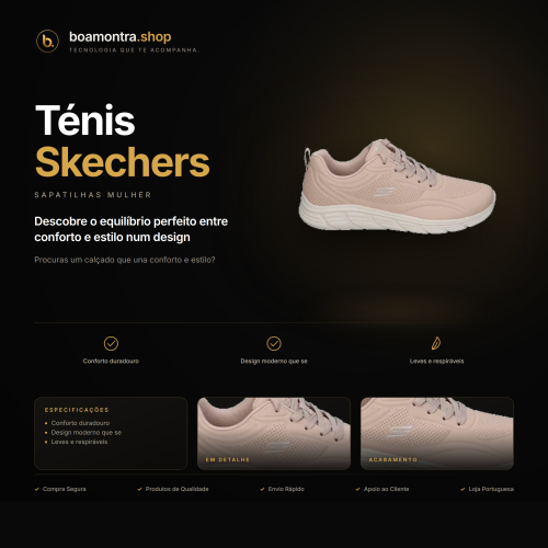 Conforto e Estilo com Ténis Skechers