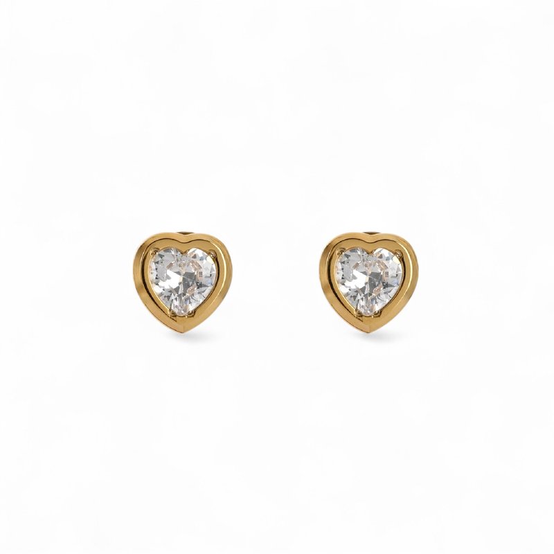 Brincos Glamour com zircônia
