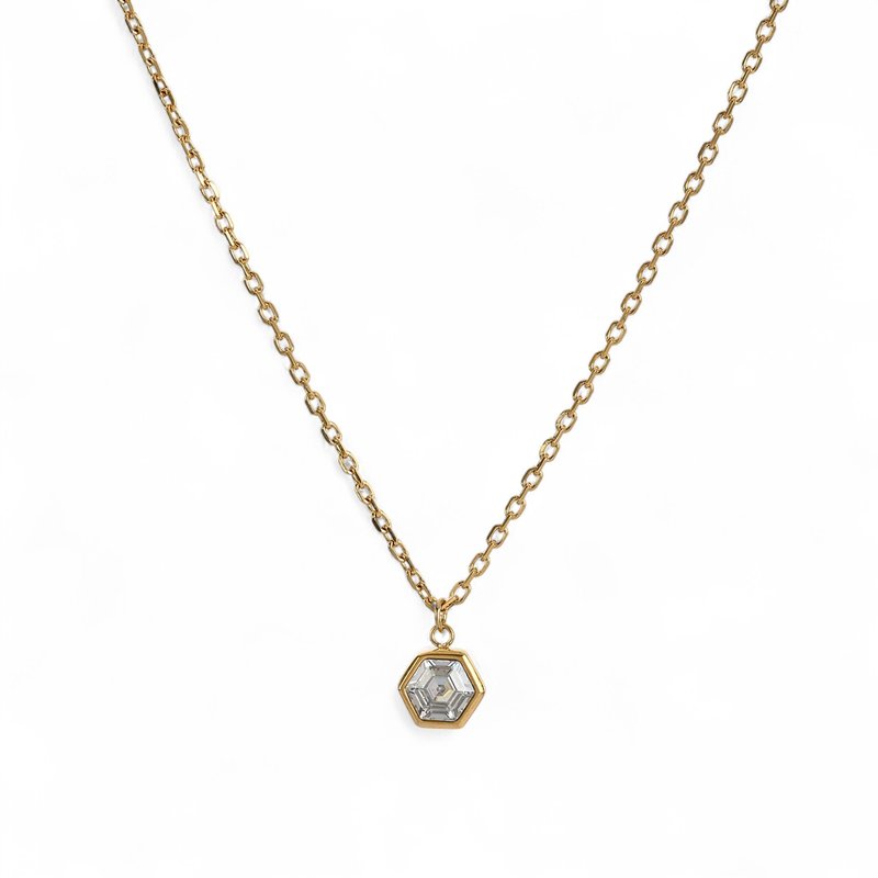 Colar Delicate com brilhante