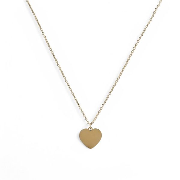 Colar Delicate com coração básico
