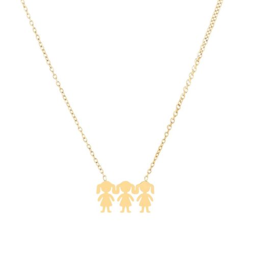 Colar Delicate três meninas