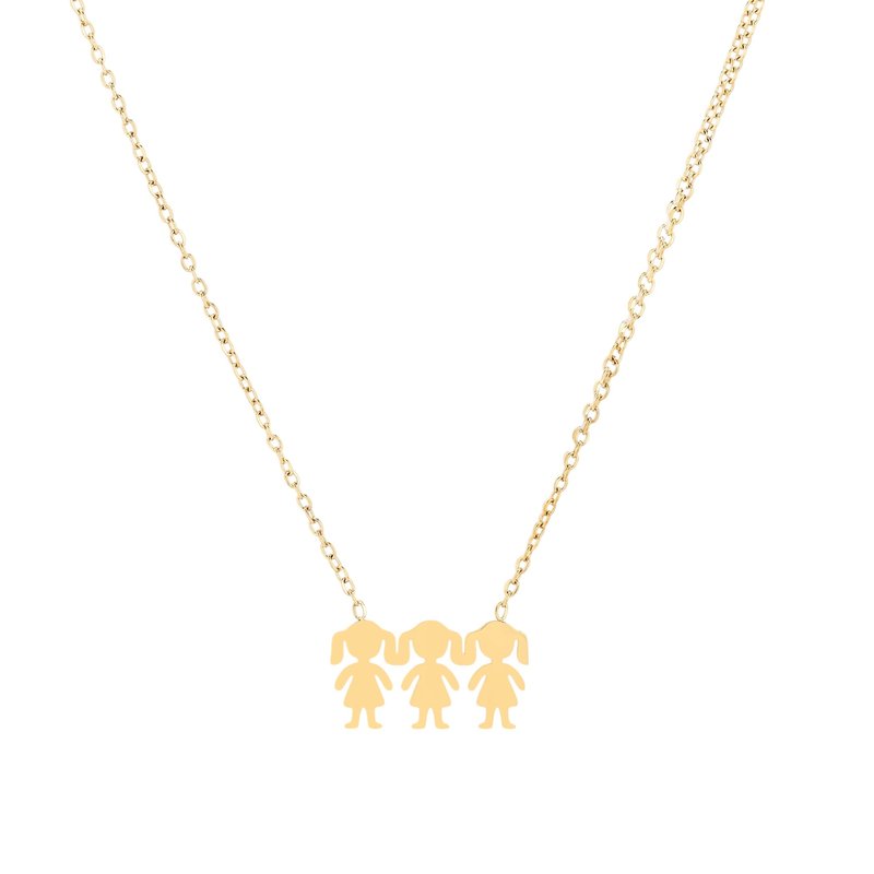 Colar Delicate três meninas