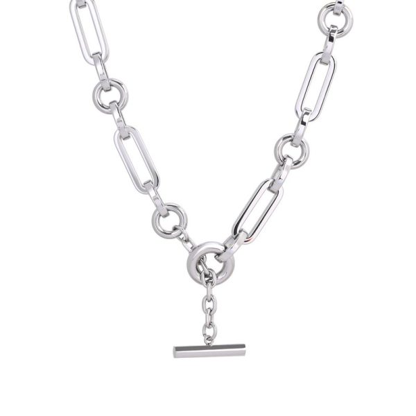 Colar Glamour com elos retangulares