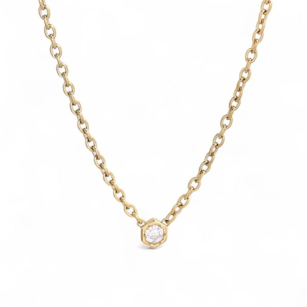 Colar Glamour com zircônia
