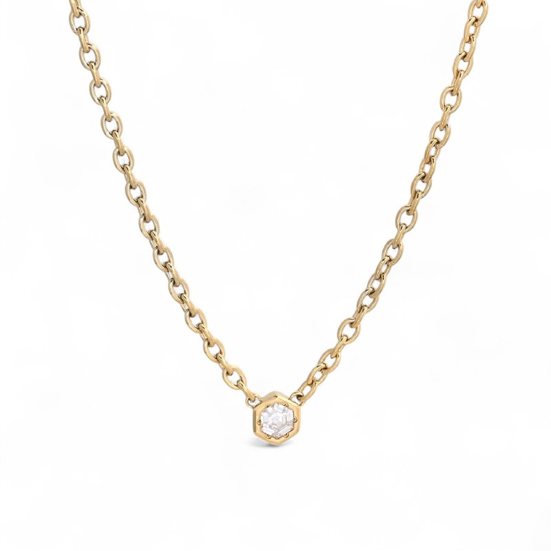 Colar Glamour com zircônia