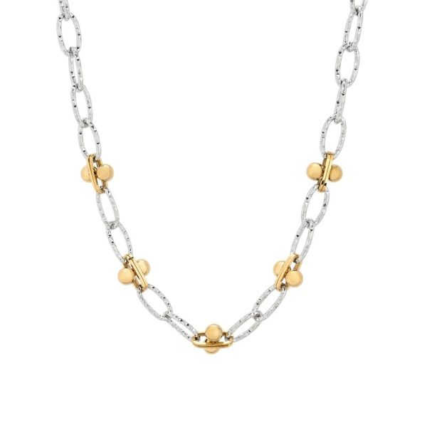 Colar Glamour malha multicor