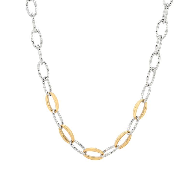 Colar Glamour malha multicor