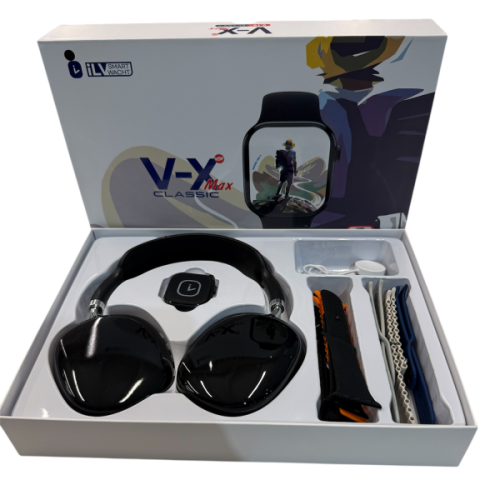 Estilo e Conectividade com Smartwatch V-X Max