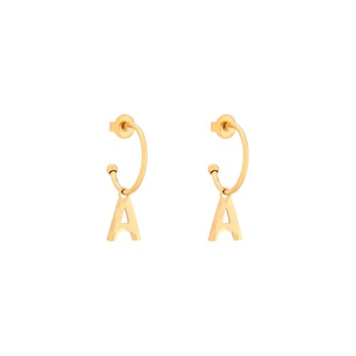 Argolas Delicate pendente inicial