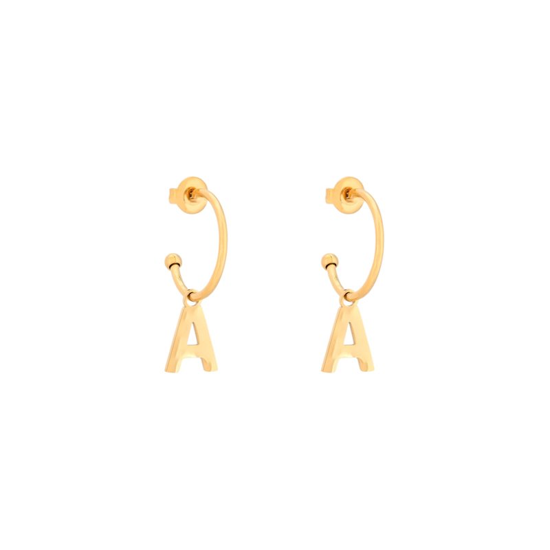 Argolas Delicate pendente inicial
