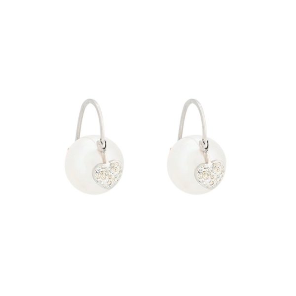 Pérolas brancas Glamour com coração